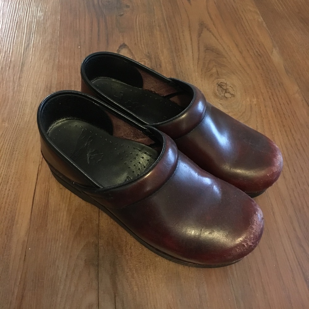 Size 38 Dansko Clogs